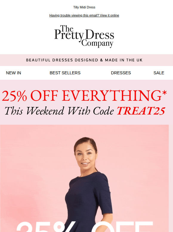 Payday Treats are here 👏 25% Off Everything THIS WEEKEND