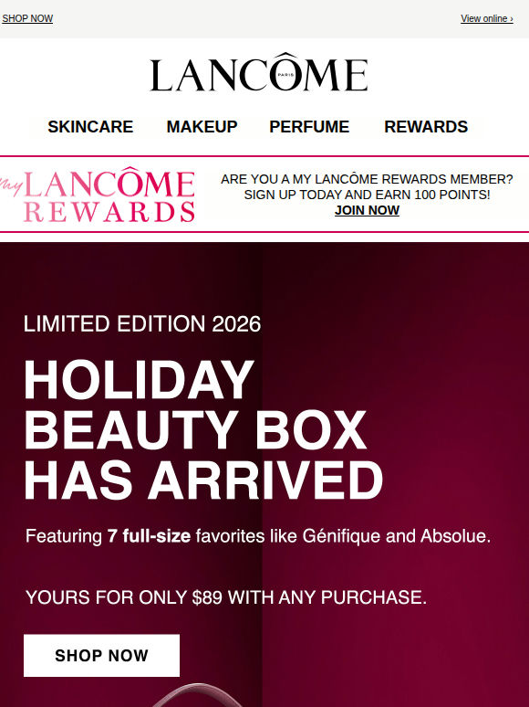The 2026 Holiday Beauty Box is officially here!