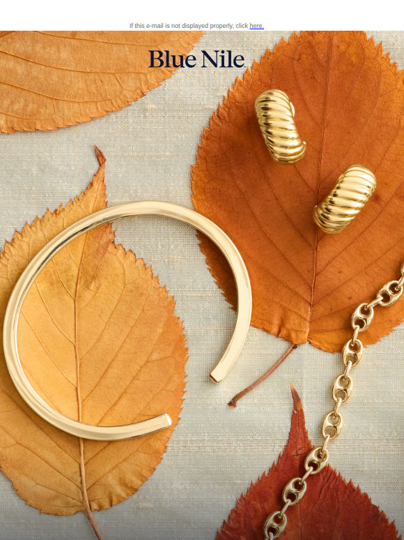 Fall In for 40% Off* Select Jewelry