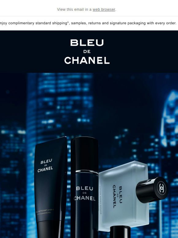 The world of BLEU DE CHANEL