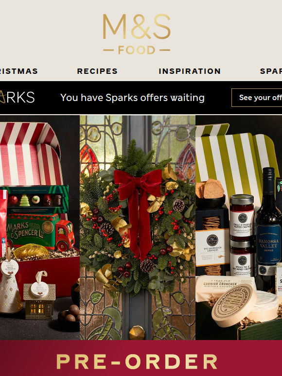 Christmas flowers and hampers are here!