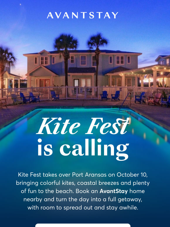 Head to Port A for Kite Fest! 🪁