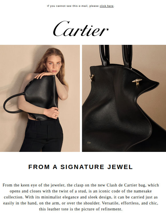 The new Clash de Cartier bag