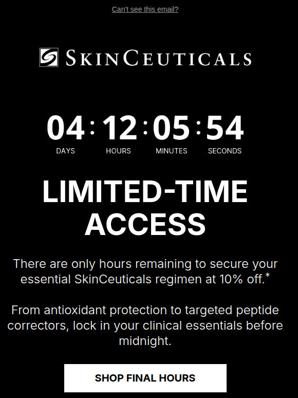 Ends Tonight: 10% Off Sitewide | SkinCeuticals