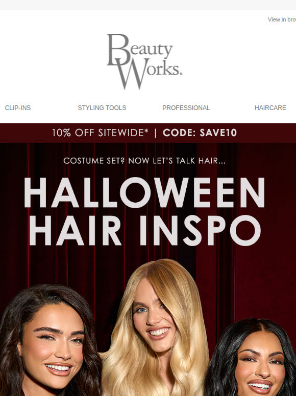 Need some Halloween hair inspo? 🐈‍⬛🪄
