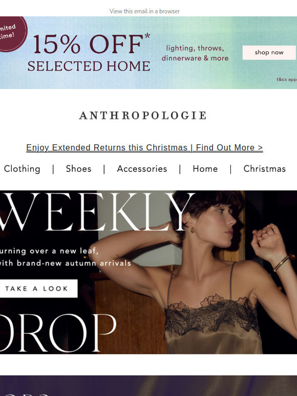 The Weekly Drop: October Arrivals