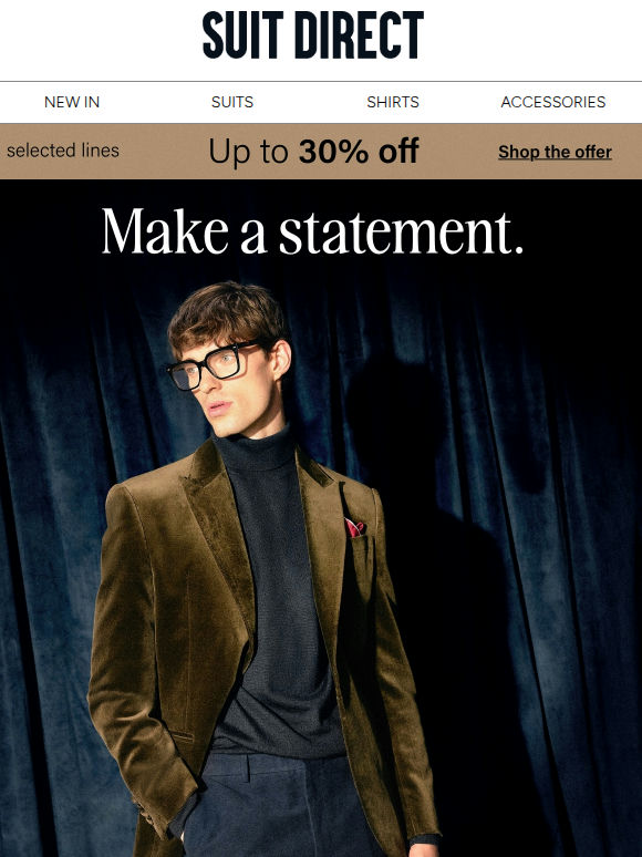 Look sharp: party season is here