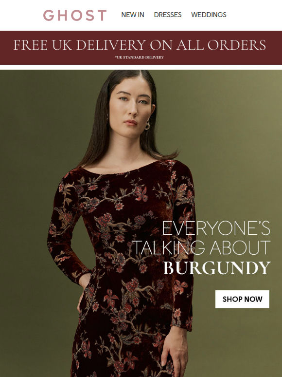The Colour of the Season? Burgundy
