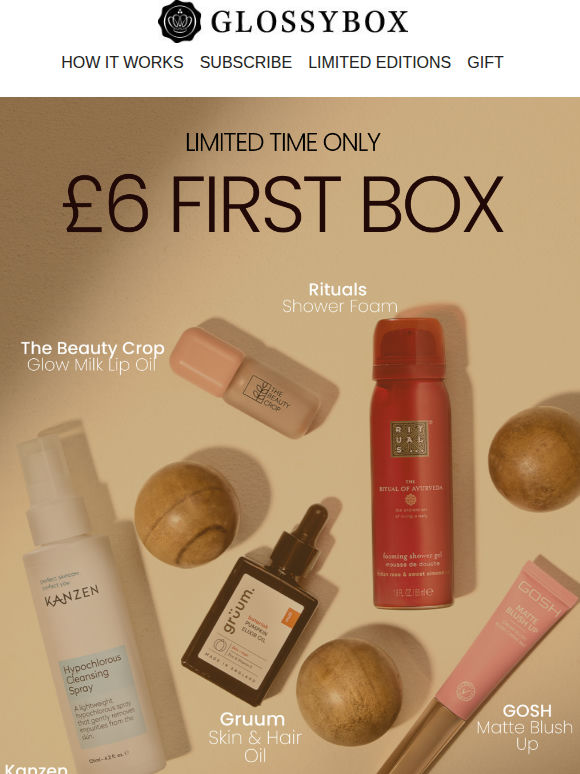 QUICK! £6 First Box ❤️