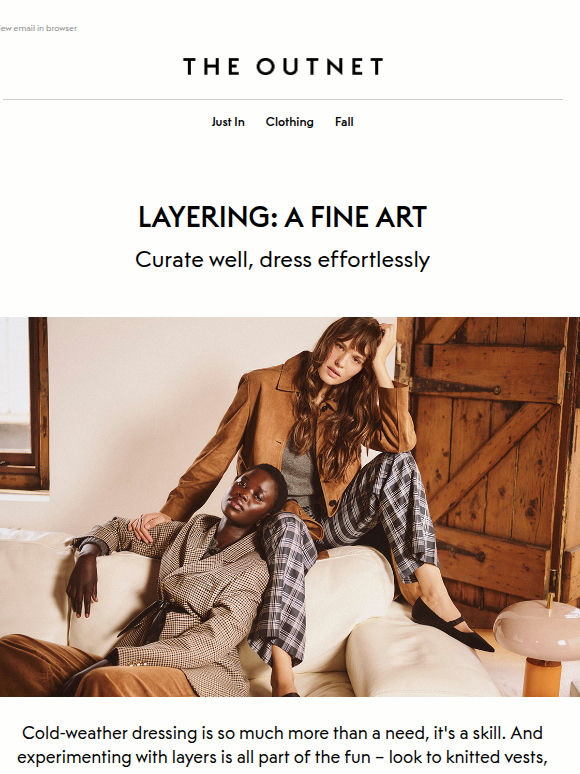A masterclass in layering