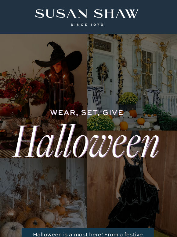 Wear, Set, Give: Halloween