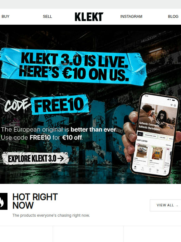 Adam, your €10 off ends soon.