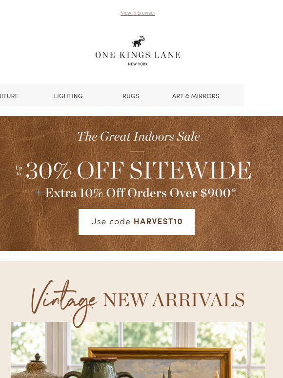 😍 Vintage Finds You’ll Love — Up to 30% Off Sitewide, Ends Tomorrow