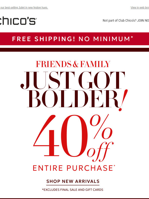40% off everything* + THE party pant of your dreams
