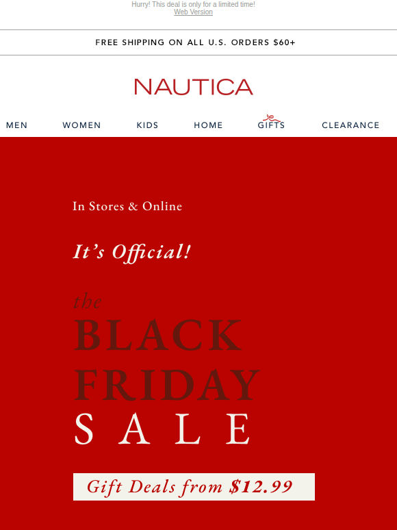 🎁 BLACK FRIDAY DEALS: $12.99 & up gifts + 50-70% off