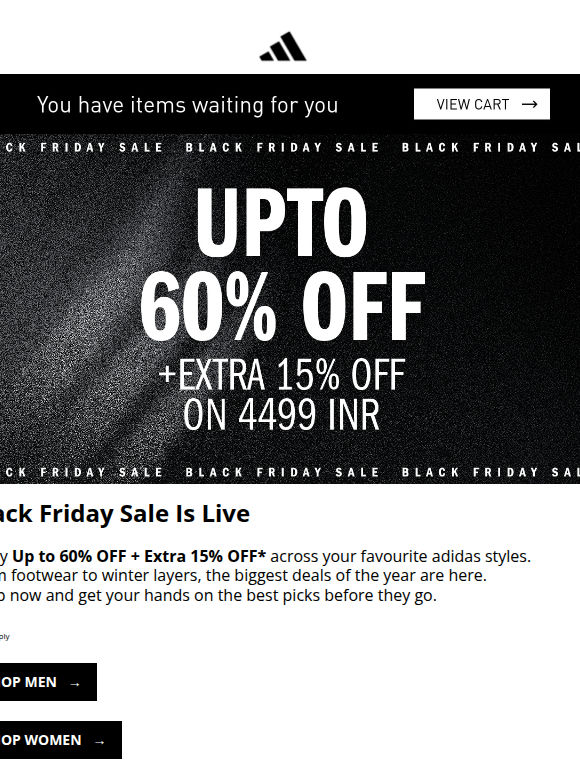 Black Friday Sale Is Live 🖤