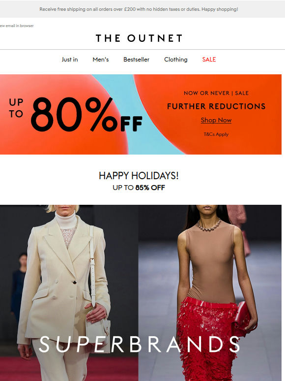 Happy Holidays from THE OUTNET!