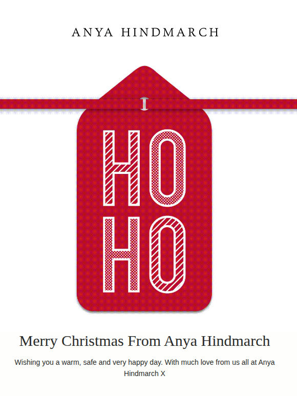 Merry Christmas from Anya