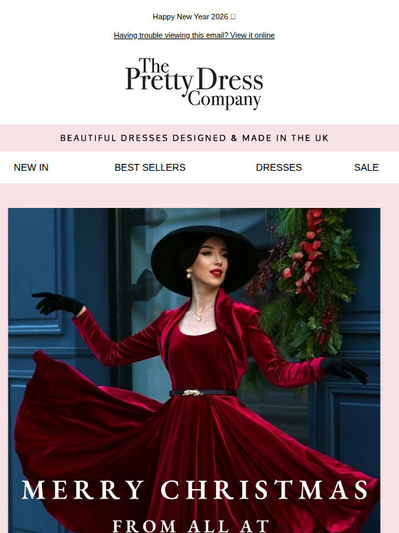 Merry Christmas from The Pretty Dress Company 🎄