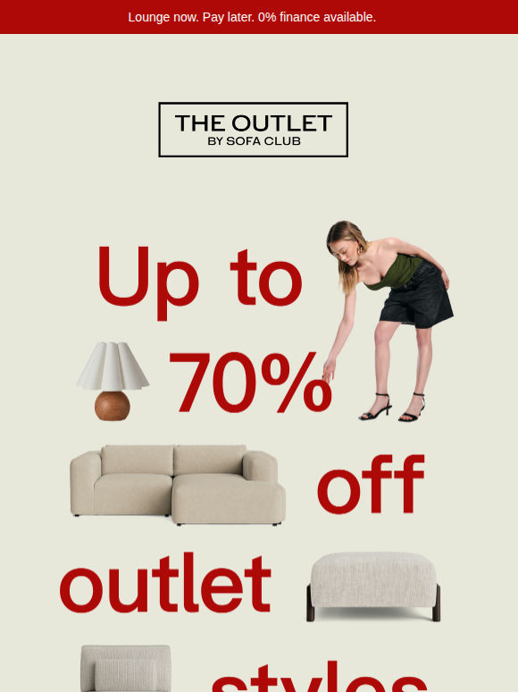 Our biggest ever Outlet edit 🧨