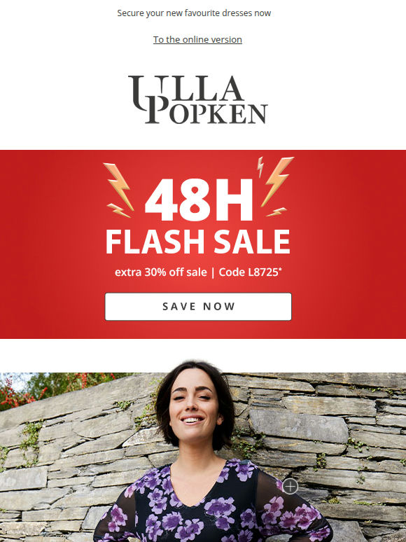 ⚡ Only 48h: extra 30% off all sale favourites