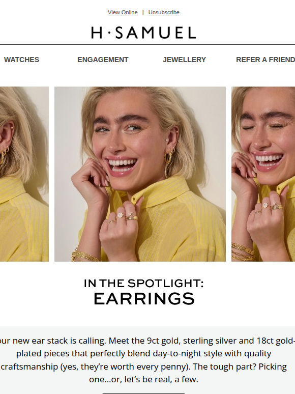 Time for an earring upgrade?