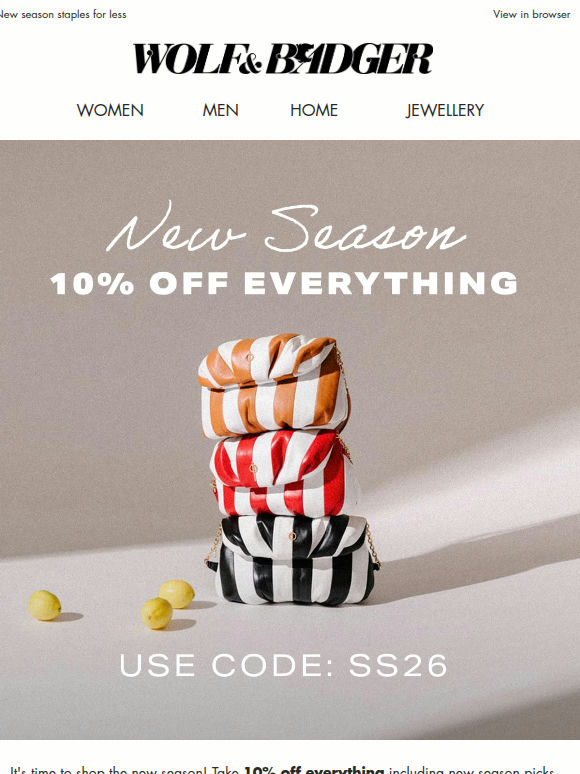10% OFF EVERYTHING