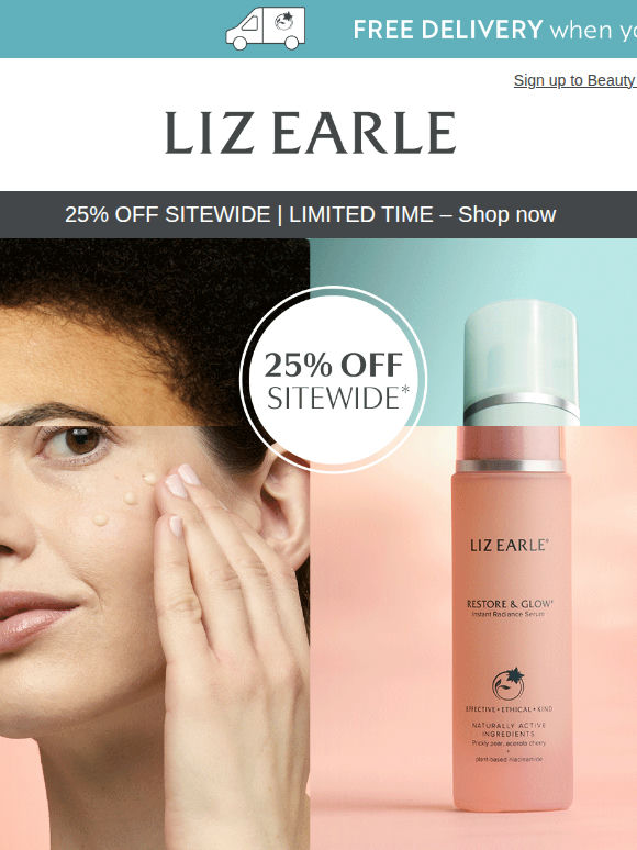 Targeted solutions. Visible results. 25% Off.