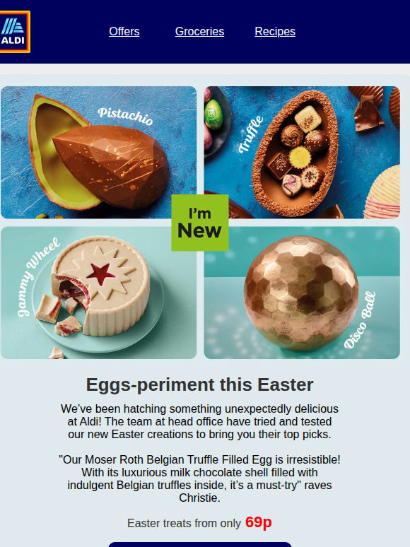 Crack into something unexpected with these delicious Easter treats 🐣