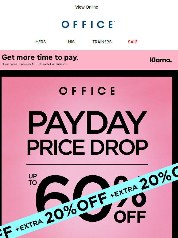 Open for an exclusive payday discount 😍