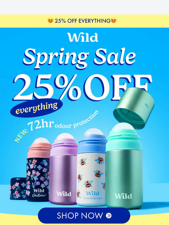 Spring is here, and so is our Sale