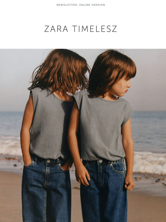 ZARA TIMELESZ. A new line for kids