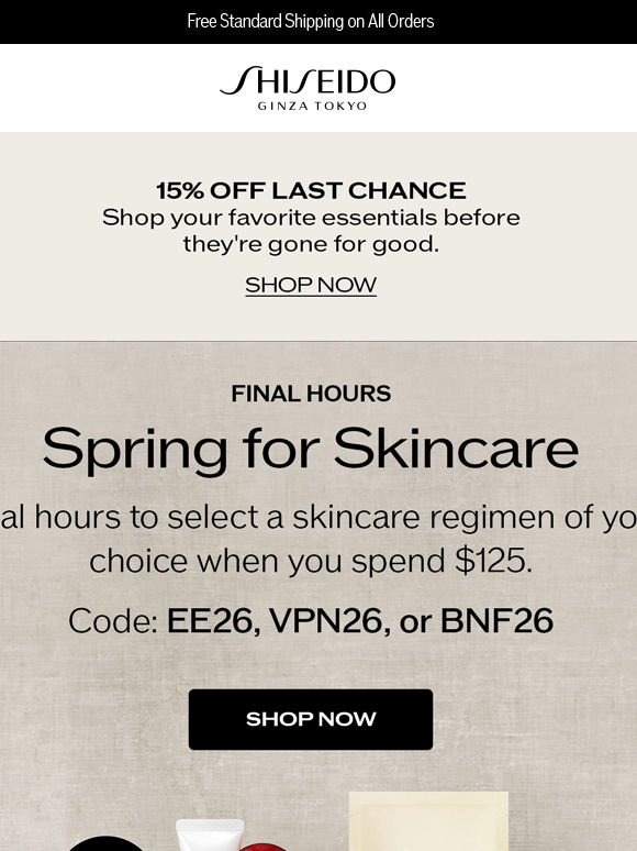 Final Hours For 15% Off Last Chance+ 5-Pc Gift