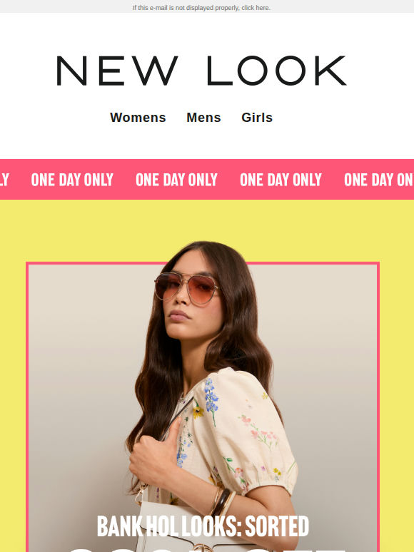 Today only: 20% off EVERYTHING