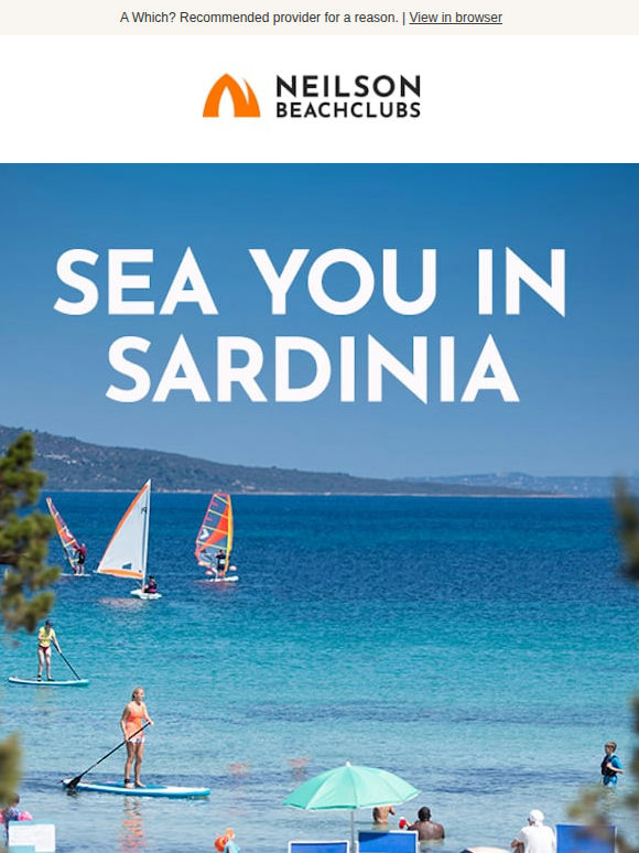 Sun. Sea. Sardinia. From £823pp.