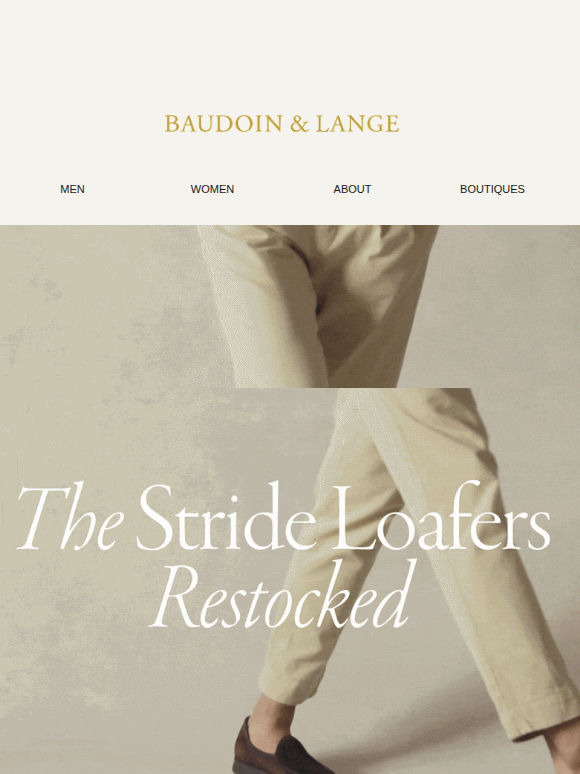 The Stride Loafer - Restocked