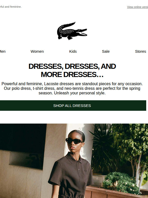 Dresses, Dresses, and More Dresses...