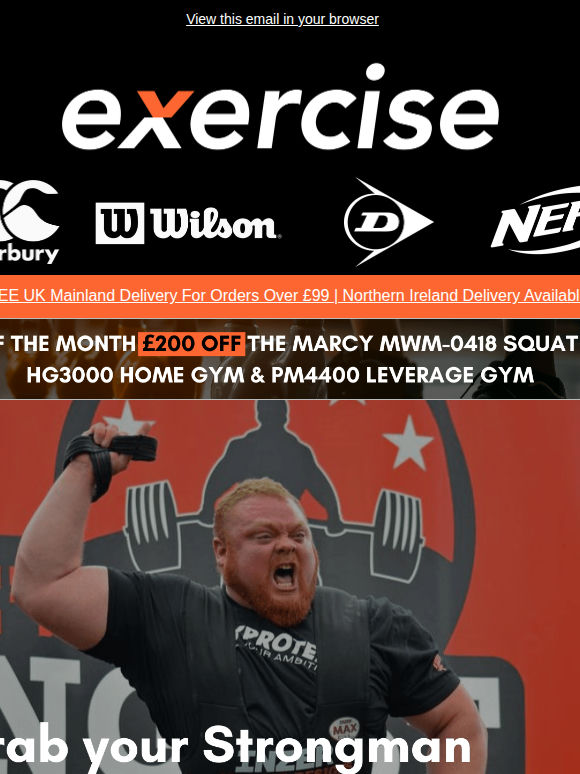 Ready to Train Like a Strongman?