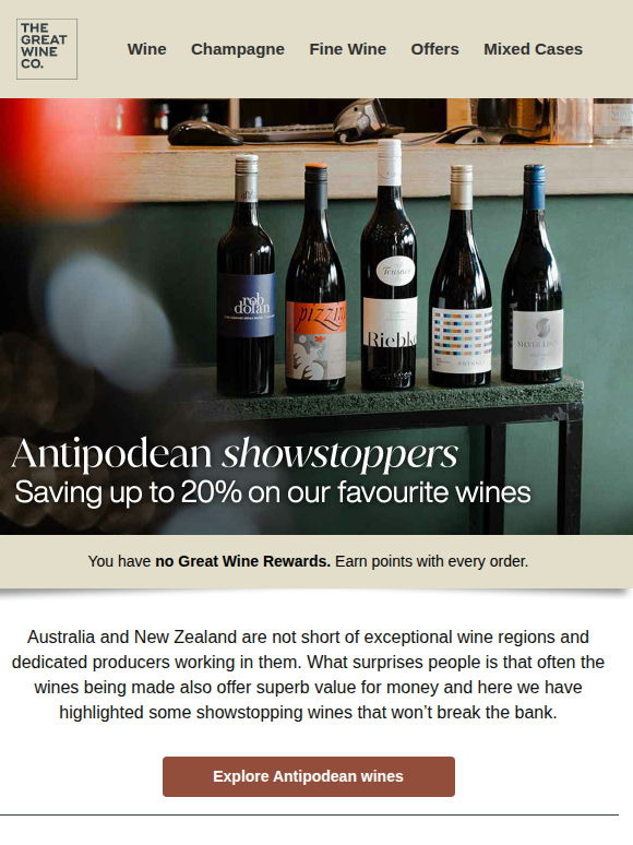 Antipodean showstoppers