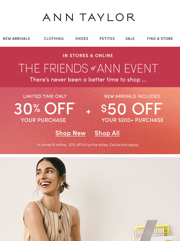 Spring For New Workwear With 30% Off (+ Extra $50 Off)