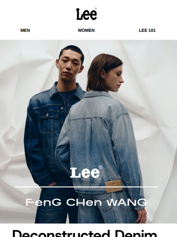 Lee x Feng Chen Wang: Spring’s Statement Denim