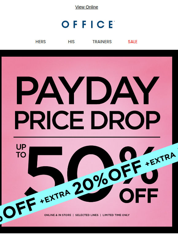 Did someone say extra 20% off?