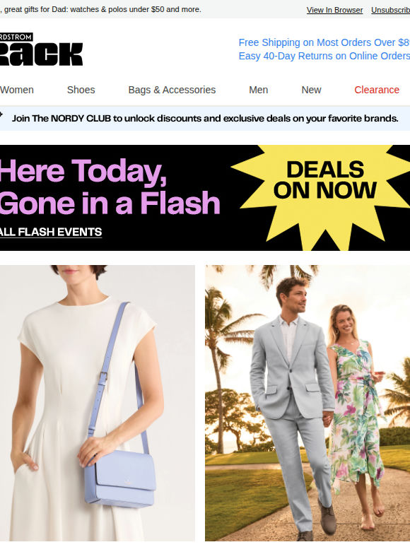 Kate Spade New York Up to 60% Off | Tommy Bahama Up to 50% Off