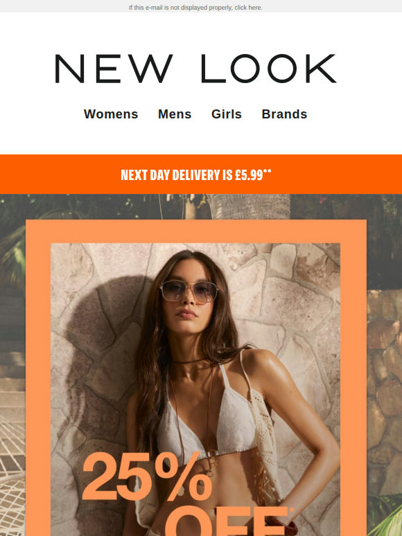 25% OFF holiday-ready styles