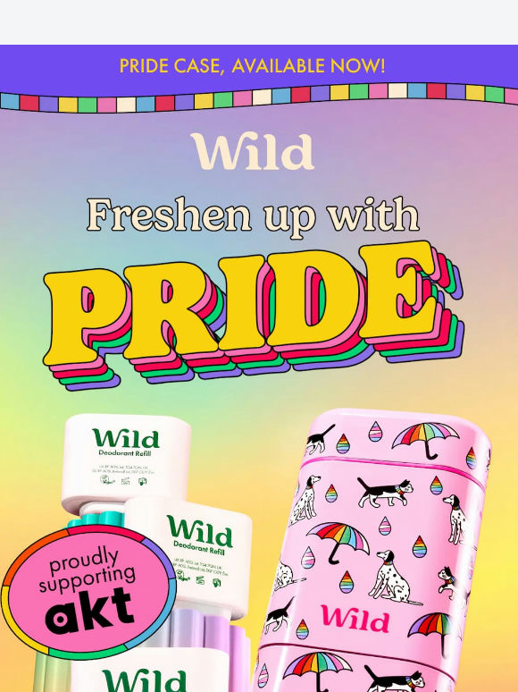 Freshen up with Pride🌈