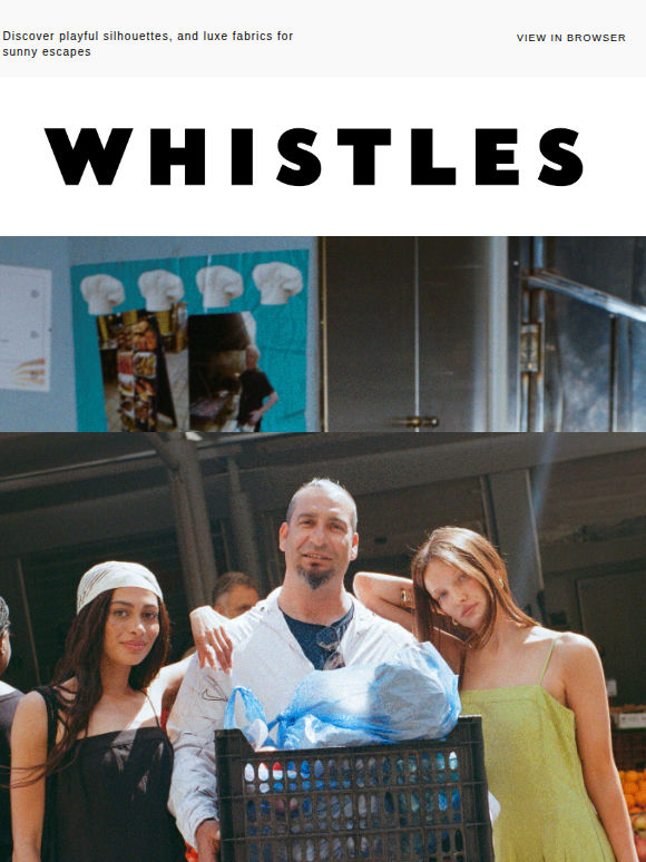 First look | Whistles High Summer 2026