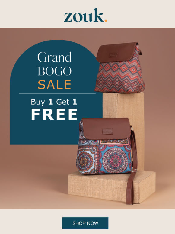 🎉 Zouk Grand Sling BOGO Live Now – Limited Time Only!