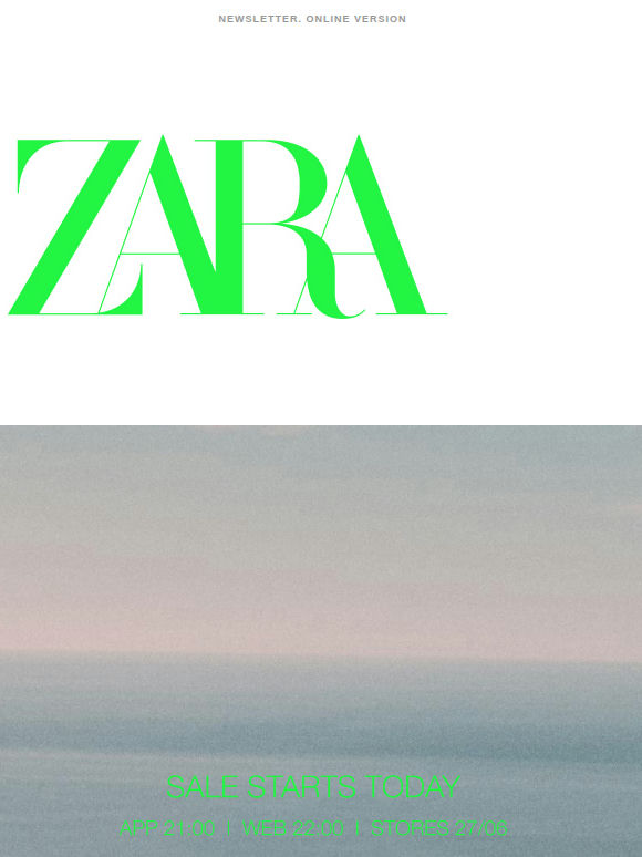 Our SALE starts tonight at 21:00 on our APP