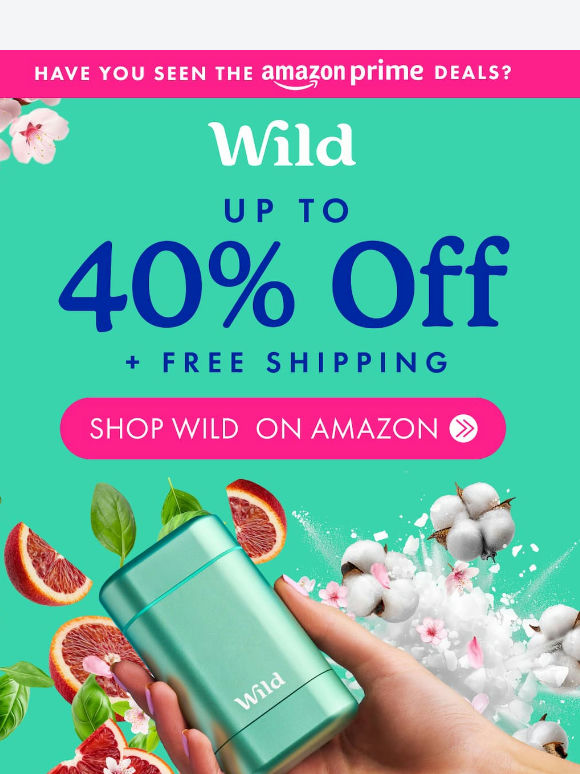 Final sale call: now up to 40% off on Amazon📣