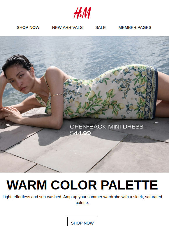 Light layers in soft summer tones